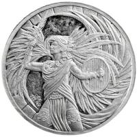 Azteken - Adlerkrieger (Eagle Warrior) -  1 Oz Silber