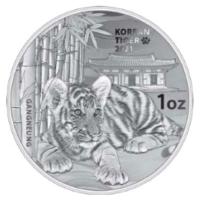 Sdkorea - Koreanischer Tiger 2021 - 1 Oz Silber