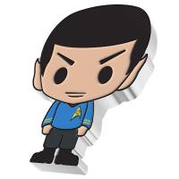 Niue 2 NZD Chibi Star Trek (2.) Spock(TM) 2021 1 Oz Silber Rckseite