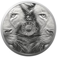 Sdafrika - 5 Rand Big Five II Lwe 2022 - 1 Oz Silber