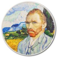 Cook Island 10 CID Masters of Art (1.) Vincent van Gogh 2022 2 Oz Silber