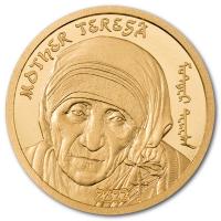Mongolei Mutter Teresa / Mother Teresa 2022 Gold PP