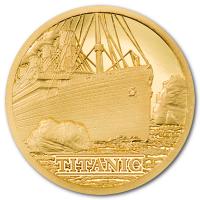 Cook Island - 5 CID Titanic 2022 - 0,5g Gold