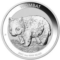 Australien 1 AUD Wombat 2022 1 Oz Silber