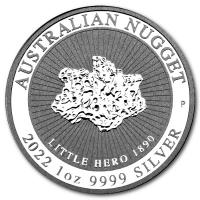 Australien 1 AUD Nugget Little Hero 2022 1 Oz Silber