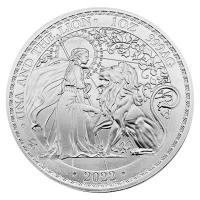 St. Helena - 1 Pfund Una and the Lion 2022 - 1 Oz Silber