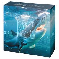 Australien - 5 AUD Gefhrliche Tiere Great White Shark 2022 - 1 Oz Silber PP