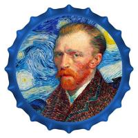 Tschad 1000 Francs Vincent Van Gogh Bottle Cap 2022 Silber PP Color