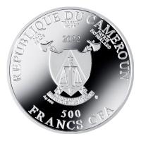 Kamerun - 500 Francs Gustav Klimt: Bloch Bauer II 2022 - Silber PP