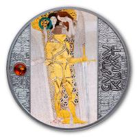 Kamerun 500 Francs Gustav Klimt: Knight / Ritter 2022 Silber PP