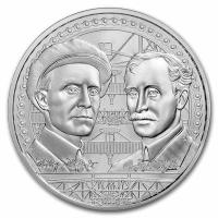 Niue 2 NZD Icons of Inspiration: Wright Brothers 2022 1 Oz Silber BU