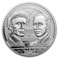 Niue - 2 NZD Icons of Inspiration: Wright Brothers 2022 - 1 Oz Silber PP