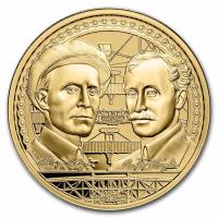 Niue 250 NZD Icons of Inspiration: Wright Brothers 2022 1 Oz Gold Rckseite