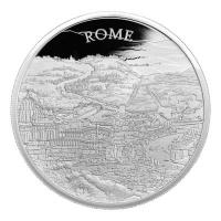 Grobritannien 2 GBP City Views (2.) Rom (Rome) 2022 1 Oz Silber PP