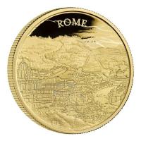 Grobritannien 100 GBP City Views (2.) Rom (Rome) 2022 1 Oz Gold PP