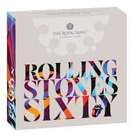 Grobritannien - 2 GBP Music Legends The Rolling Stones 2022 - 1 Oz Silber PP Color