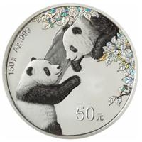 China 50 Yuan Panda 2023 150g Silber PP