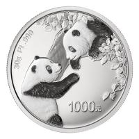 China 1000 Yuan Panda 2023 30g Platin