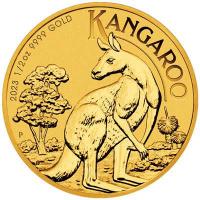 Australien - 50 AUD Knguru 2023 - 1/2 Oz Gold