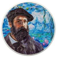 Cook Islands 10 CID Masters of Art (2.) Claude Monet 2023 2 Oz Silber PP Ultra High Relief Color