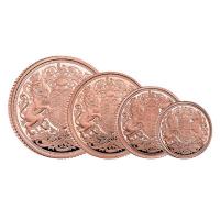 Grobritannien - Queen Elizabeth II Memorial Sovereign Four Coin Set 2022 -  Gold Proof
