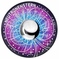 sterreich - 20 EURO Faszination Universum (3.) Neutronenstern 2023 - Silber PP