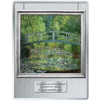 Frankreich 250 Euro Meisterwerke des Museums: Der Seerosenteich (Monet) 2022 500g Silber PP Color