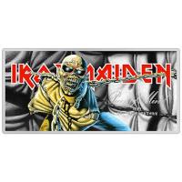 Cook Island 1 CID Iron Maiden Piece of Mind Silberbanknote 2023 5g Silber