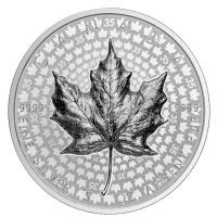 Kanada 50 CAD Maple Leaf 2023 5 Oz Silber Ultra High Relief