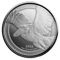 Kongo 500 Francs Schuhschnabel / Shoebill 2022 1 Oz Silber
