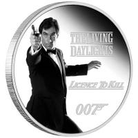 Tuvalu 1 TVD James Bond Legacy Serie: 3. Ausgabe 1 Oz Silber PP