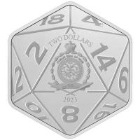 Niue - 2 NZD Dungeons und Dragons(TM) 2023 - 1 Oz Silber PP Color
