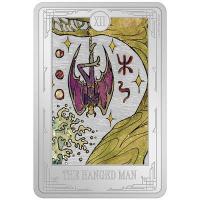 Niue 2 NZD Tarotkarten (13.) Der Gehngte (The Hanged Man) 2023 1 Oz Silber