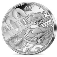 Frankreich 50 EUR 100 Jahre 24h Rennen von Le Mans 2023 5 Oz Silber PP
