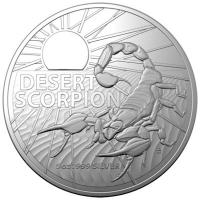 Australien - 5 AUD Gefhrliche Tiere Desert Scorpion 2023 - 5 Oz Silber
