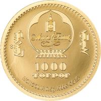 Mongolei - Evolution Golden Nimravidae 2023 - Gold PP 