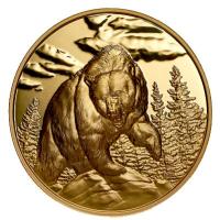 Kanada - 200 CAD Grizzly Bear 2023 - 1 Oz Gold PP Ultra High Relief
