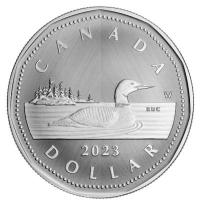 Kanada 1 CAD Seetaucher (Loon) 2023 1 Oz Silber 