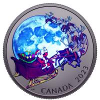 Kanada 20 CAD Die Magie der Jahreszeit 2023 1 Oz Silber PP Color