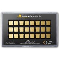 Heimerle + Meule Goldbarren UnityBar Collection 30 x 1g Gold 