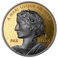Kanada - 200 CAD Peace Dollar 2024 - 1 Oz Gold PP Ultra High Relief