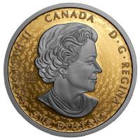 Kanada 200 CAD Peace Dollar 2024 1 Oz Gold PP Ultra High Relief Rckseite