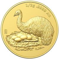 Australien 5 AUD Mini Money (3.) Mini Emu 2023 1/62 Oz Gold