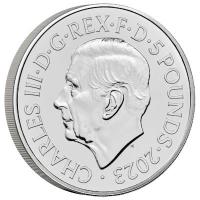 Grobritannien 5 GBP James Bond: Six Decades of 007 (2.) Die 70er Jahre 2023 Blister Rckseite