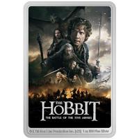 Niue - 2 NZD Herr der Ringe Der Hobbit(TM) Movie Poster (3.) Schlacht der fnf Heere(TM) 2023 - 1 Oz Silber PP Color