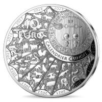 Frankreich 10 EURO Lunar Jahr des Drachen 2024 Silber PP Rckseite
