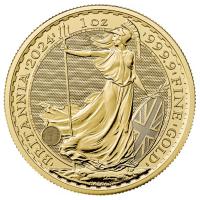 Grobritannien - 100 GBP Britannia 2024 - 1 Oz Gold