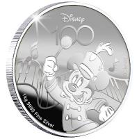 Samoa 25 Dollar Disney(TM) 100 Jahre Disney(TM) Mickey Mouse(TM) 1 KG Silber BU