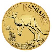 Australien 25 AUD Knguru 2024 1/4 Oz Gold