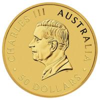 Australien 50 AUD Knguru 2024 1/2 Oz Gold Rckseite